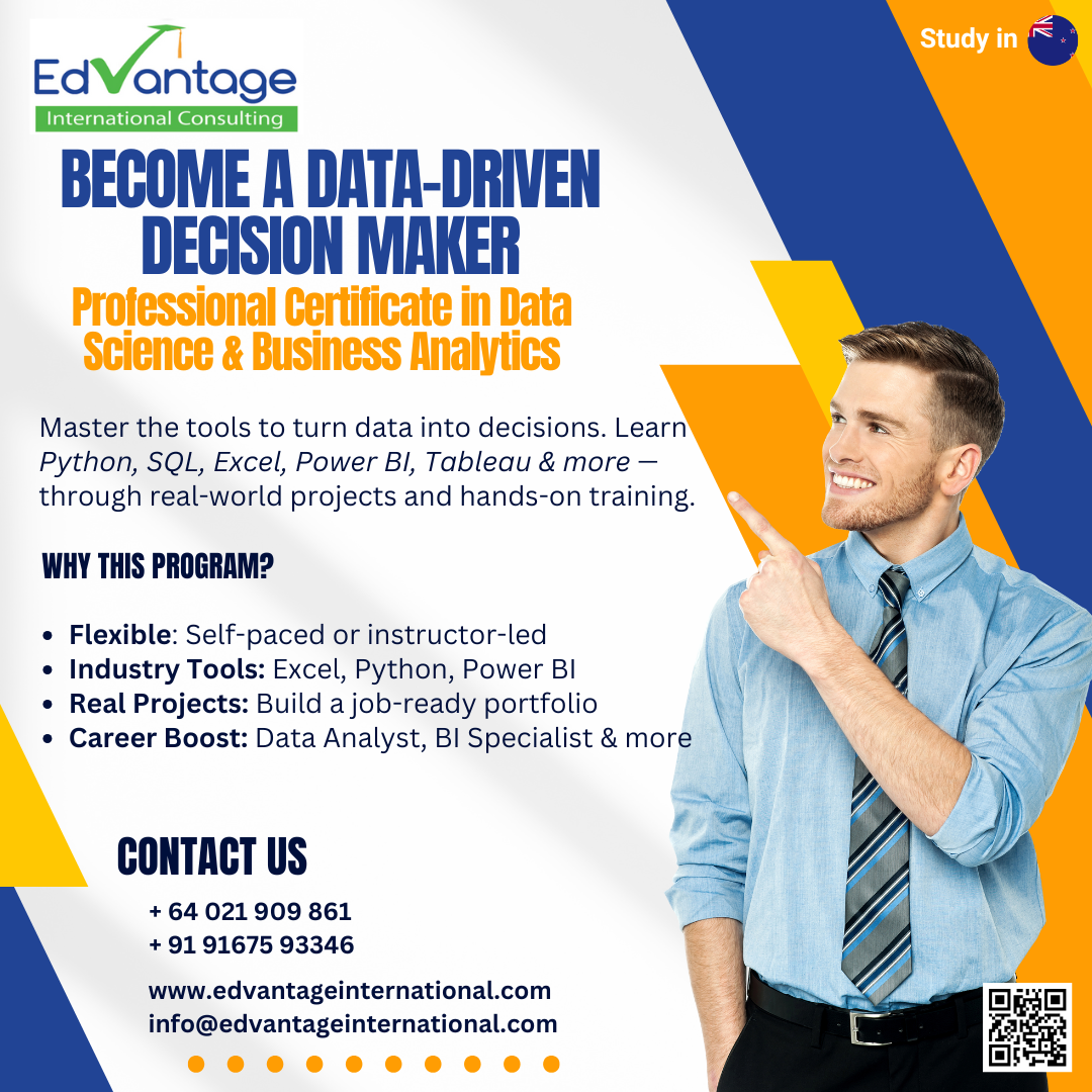 2. 3C - Professional Certificate in Data Science and Business Analytics